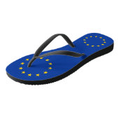 Tongs Sangles minces pour adultes avec drapeau de l'Unio (Incliné)