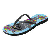 Tongs Sceau gris Thunder_Cove (Incliné)