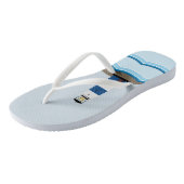 Tongs Scène nautique avec phare et voilier (Incliné)