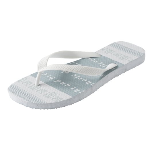 Tongs Sentiment heureux (Incliné)