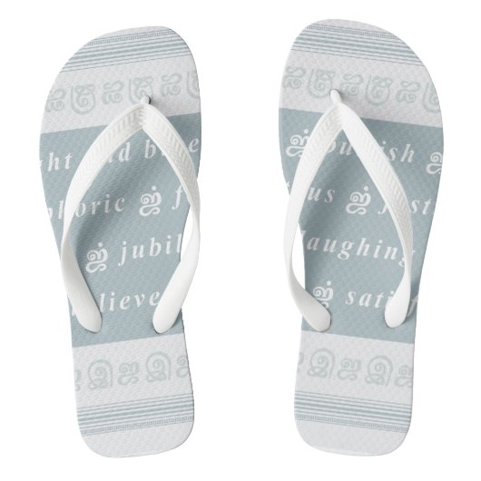 Tongs Sentiment heureux (Semelle)
