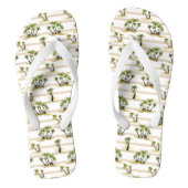 Tongs Shack tropical et paumes (Semelle)