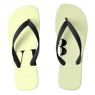Tongs simple couleur pastel personnalisée minimale solid
