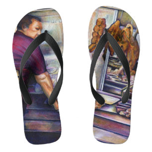 Tongs Singapour, Baignée de Soleil