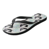 Tongs sirènes nageuses (Incliné)