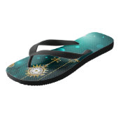 Tongs Skeleton Keys on Green Background (Incliné)