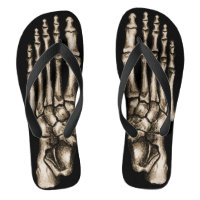Skeleton Pieds Drôle Os Pieds Éffrayants Noir
