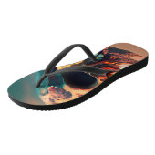 Tongs Skull on the beach (Incliné)