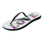 Tongs SlipperyJoe amour est l'amour goutte à goutte de f (Incliné)