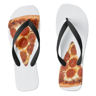 Tongs SlipperyJoe's classique pepperoni pizza tranche fo