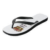 Tongs SlipperyJoe's garder calme fabuleux couronne spect (Incliné)