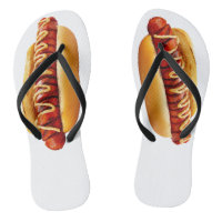 SlipperyJoe's hot dog niché doucement pain jaune v