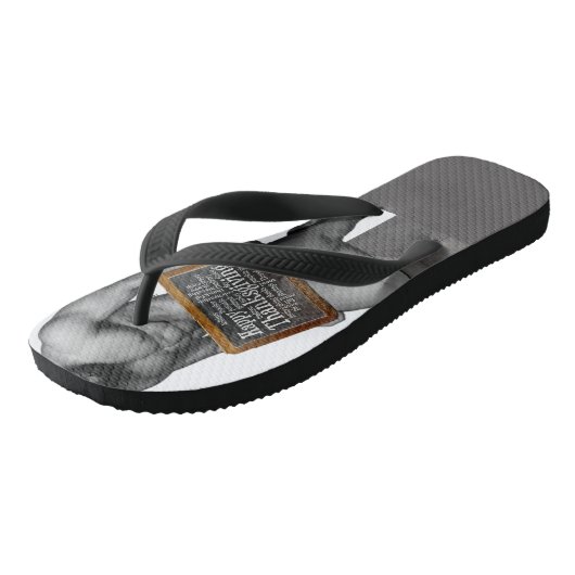 Tongs SlipperyJoe's Thanksgiving man hot six pack abs un (Incliné)