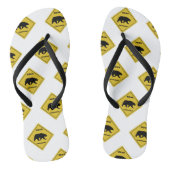 Tongs SlipperySignal de passage de l'ours de Joe silhoue (Semelle)