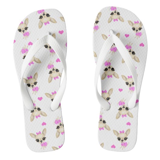 Tongs SM-logo (blanc) de bascules électroniques de Chi (Semelle)