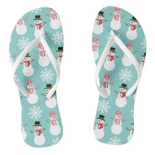 Tongs Snowbirds de Noël