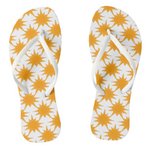 Tongs Soleil Jaune Orange