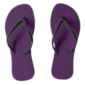 Tongs Solid deep purple dark (Semelle)