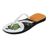 Tongs Sorcières déguisées ! Joli crapaud sorcier (Incliné)