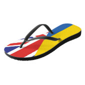 Tongs Soutien britannique à l'Ukraine Sherpa Blanket (Incliné)