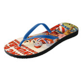 Tongs Spectacle vintage de clowns (Incliné)