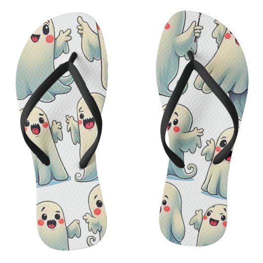 Tongs Spooky Cute Ghosts: Hauntingly Fun! (Semelle)
