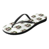 Tongs Springer spaniel Noël Wreath Festive Pup (Incliné)