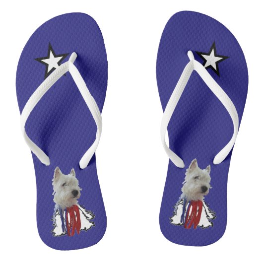 Tongs Star solitaire - Le drapeau américain Westin (Semelle)