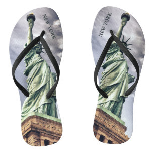 Tongs Statue de la Liberté sandales personnalisées