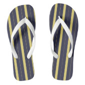 Tongs Stripes Blue and Yellow (Semelle)