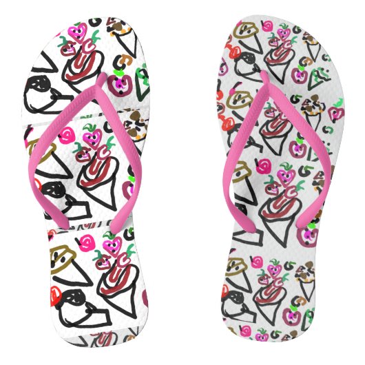 Tongs Style crème glacée (Semelle)