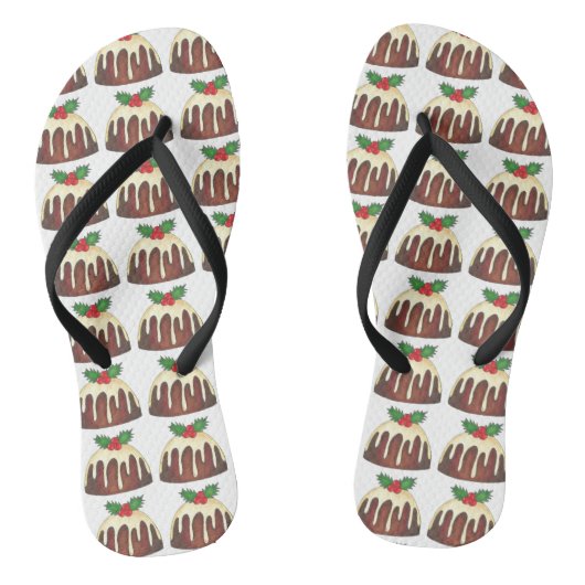 Tongs Sugar Plum Pudding Christmas Holiday Dessert (Semelle)