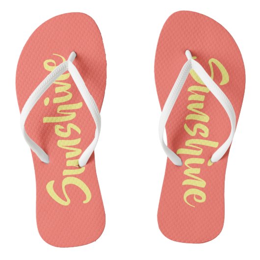 Tongs Sunshine Coral (Semelle)