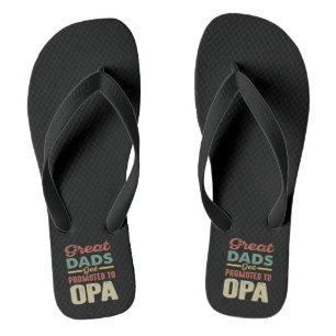 Tongs Super Papas Sont Promus En Opa Cadeau Hommes