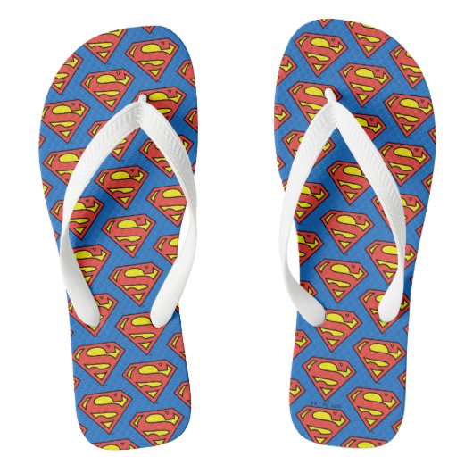 Tongs Superman S-Shield | Logo classique (Semelle)