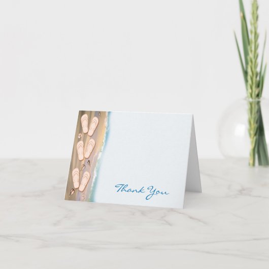 Tongs sur la Plage Merci (Devant)