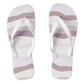 Tongs Tailles rose ondulées (Semelle)