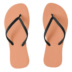 Tongs Tangerine atomique (couleur unie)