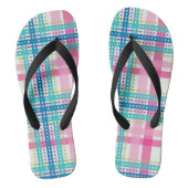 Tongs Tartan, motif de plaid (Semelle)