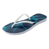 Tongs Teinture bleue nouée (Incliné)