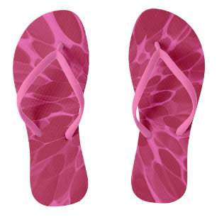 Tongs Teinture Cravate rose