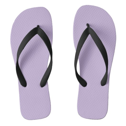 Tongs Tendance Couleur Douce Violet Flip Flops (Semelle)
