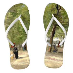 Tongs Terrasse dans le jardin du Luxembourg (1886) Van G