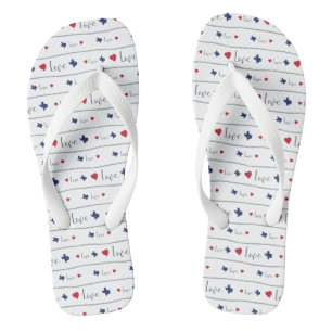 Tongs Texas Love and Hearts Motif