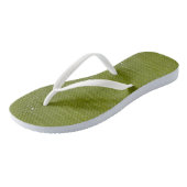 Tongs Texture de l'alligator vert citron (Incliné)
