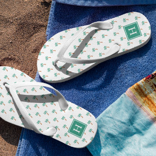 Tongs Tiny Palms Monogramme