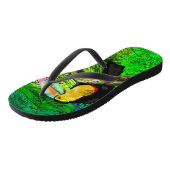 Tongs Toucan Bird Flip Flops Toco (Incliné)