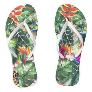 Tongs Toucan dans la jungle