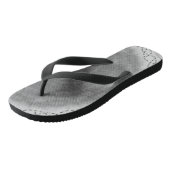 Tongs Tourbillon Abstrait Noir & Blanc (Incliné)