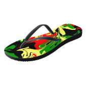 Tongs Tourbillons Afrocentriques (Incliné)